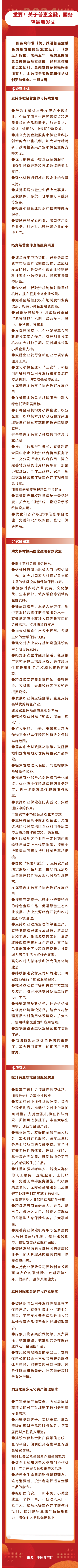 3.普惠金融推進月丨重要！關于普惠金融，國務院最新發(fā)文